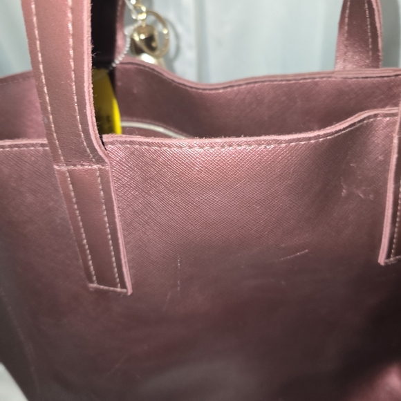 Tote VINYL LARGE SHOULDER BAG - Picture 9 of 11